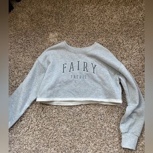 Forever 21 Cropped Crew Neck